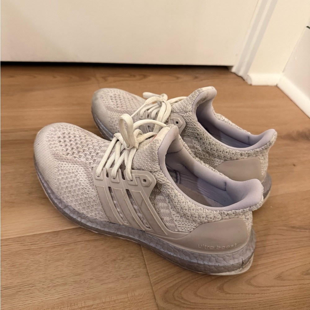 Adidas UltraBoost Light Gray Running Shoes